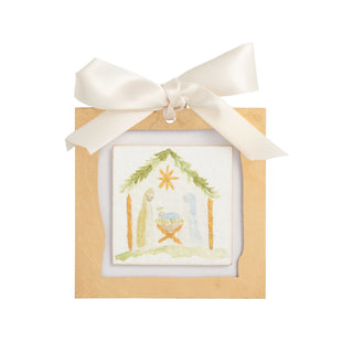 Gold Painted Acrylic Ornament - Assortment