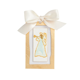 Gold Painted Acrylic Ornament - Assortment
