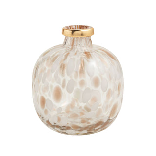 White & Gold Tortoise Vase