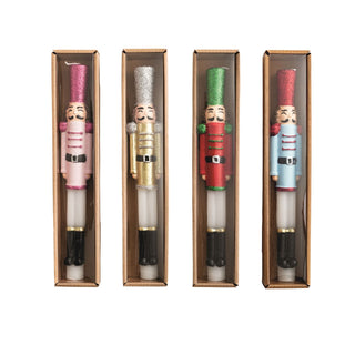Nutcracker Taper Candles