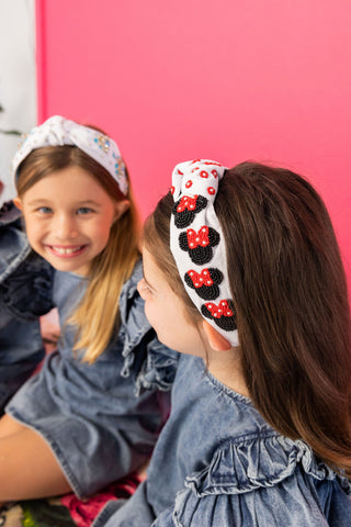 *Mouse Headband - Red