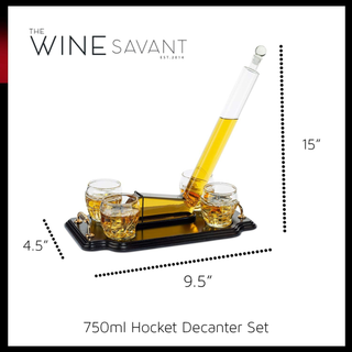 Ice Hockey Whiskey Decanter Premium Barware Gift Elegant Drinkware Collection