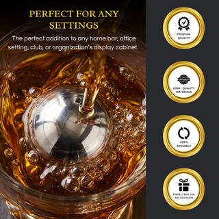 Whiskey Stones Glasses Gift Set Premium Barware Gift Elegant Drinkware Collection