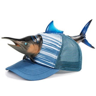 Blue Marlin Trucker Hat