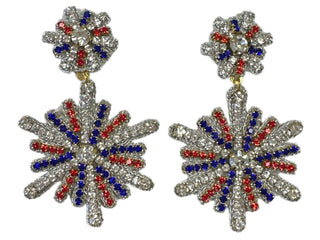 4th of July Firework Earrings - Boutique Bella BellaEarrings