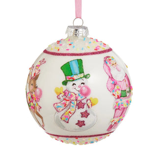 5" Bubblegum Blowin' Ball Ornament - Boutique Bella BellaChristmas Ornament