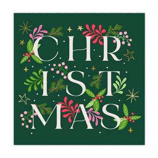 5" Christmas Beverage Napkins - Boutique Bella BellaChristmas