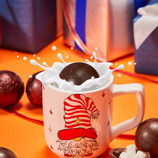 Hot Chocolate Bombs Set Of 6 Delicious Cocoa Bombs Filled With Marshmallows 2 Flavors Caramel Fudge