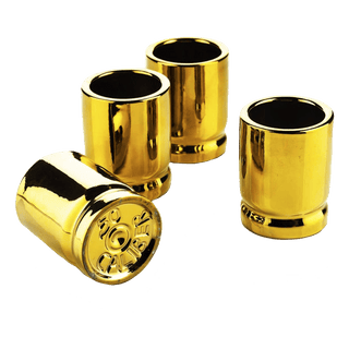 50 Caliber Shot Glasses Set Premium Barware Gift Elegant Drinkware Collection - Boutique Bella BellaShot Glasses