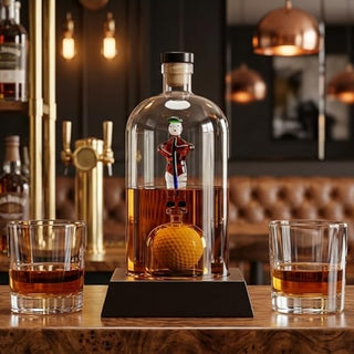 Golfer Decanter Whiskey Decanter Golf Gifts For Both Men Women Golf Accessories Golf