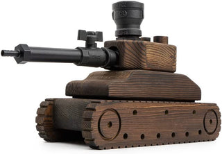 Tank Liquor Dispenser By Mahogany Wood Whiskey Decanter Gifts For Him Fathers Day Ve