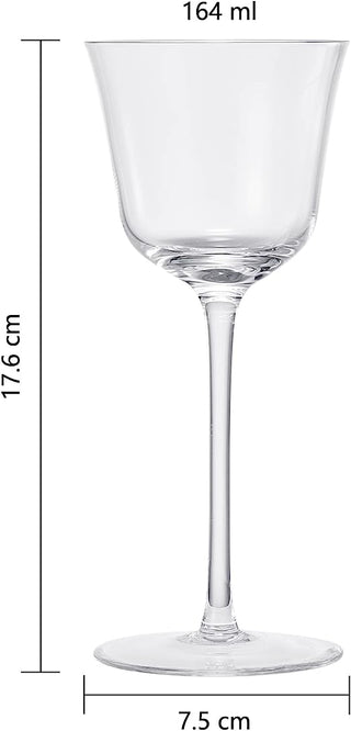Vintage Crystal Nick Nora Wine Coupe Glasses Set Of 2 Clear Radiance Cocktails Wine Whiskey Gin Cock