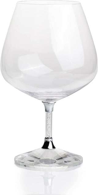 Diamond Brandy Snifters Whiskey Glasses Premium Barware Gift