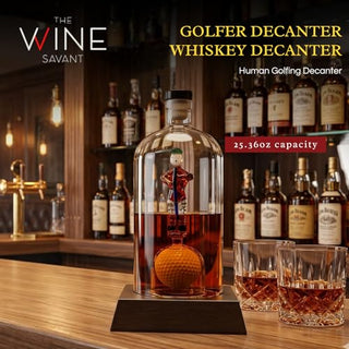 Golfer Decanter Whiskey Decanter Golf Gifts For Both Men Women Golf Accessories Golf