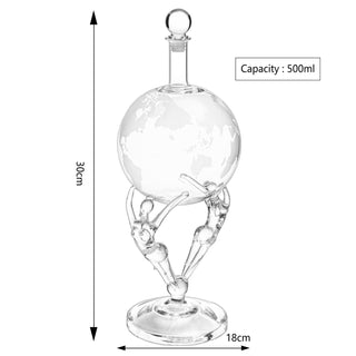 Lovers Crystal Decanter For Wine Whiskey By 12 Tall For Spirits Whiskey Scotch Bourb