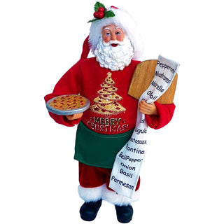 12″ Pizza Guy Santa