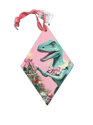 Diamond Dino Ornaments