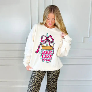 Jesus Fills My Cup Sweatshirt