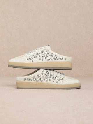 Aloka - Crystal Mule Sneaker