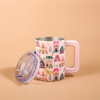 Sugarplum Lane 14 oz Insulated Mug