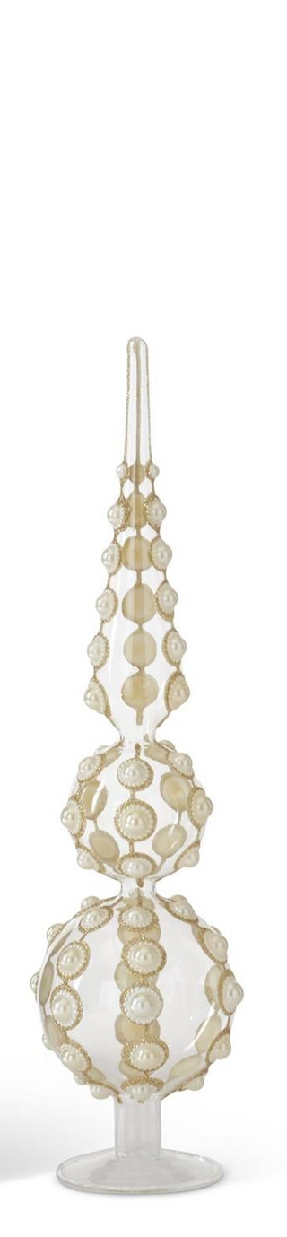 Golden Pearl Elegance Finials - Assorted