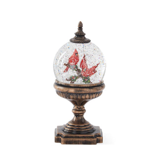 Cardinal Wishes Snow Globe