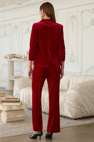 Red Velvet Romance Blazer