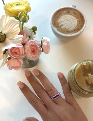 Flip Reversible cocktails and coffee ring