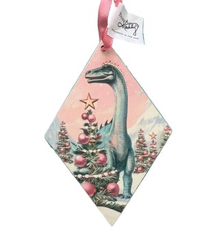 Diamond Dino Ornaments