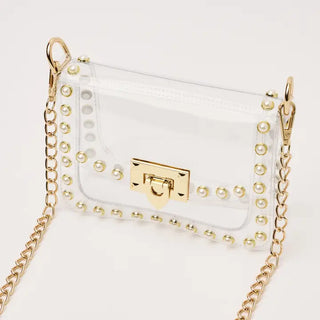 The Jackie Stadium Bag - Pearl