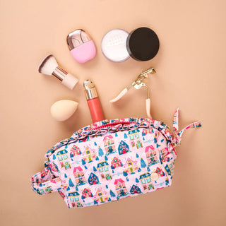 Sugarplum Lane Essentials Quilted Cosmetic Pouch