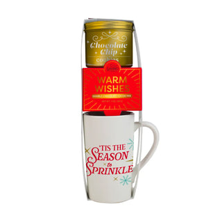Cookie & Cocoa Metallic Mug Set - Assorted