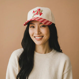 Holly Jolly Classic Canvas Hat