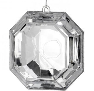 6" ACRYLIC SQUARE PRECIOUS GEM ORNAMENT - Boutique Bella BellaChristmas Ornament