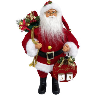 15″ Days Till Christmas Claus