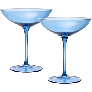 Champagne Coupes 12OZ By Colorful Champagne Glasses Prosecco Mimosa Glasses Set Cock