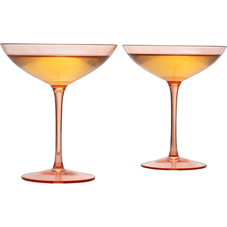 Champagne Coupes 12OZ By Colorful Champagne Glasses Prosecco Mimosa Glasses Set Cock