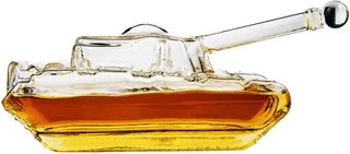 Tank Whiskey Decanter 1000ML Premium Barware Gift Elegant Drinkware Collection