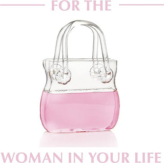 Glass Handbag Purse Decanter Vase For Flowers Wine Whiskey Decanter For Women Womens Bag Shape Fish