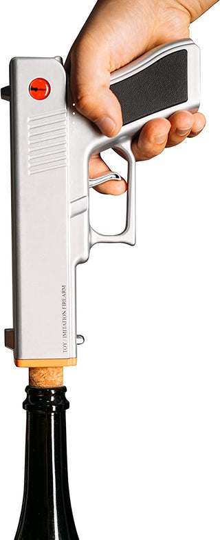 Electric Gun Wine Corkscrew Bottle Opener Rechargeable Holster Base Cordless Battery Automatically O