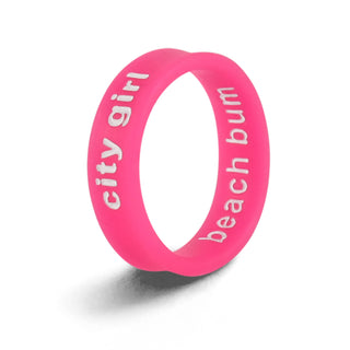 Flip Reversible Beach Bum and City Girl Ring