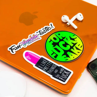Pretty Profanity Lipstick Sticker