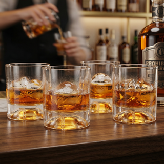 Baseball Whiskey Glasses Premium Barware Gift Elegant Drinkware Collection