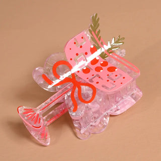 Cranberry Cosmo - Claw Clip