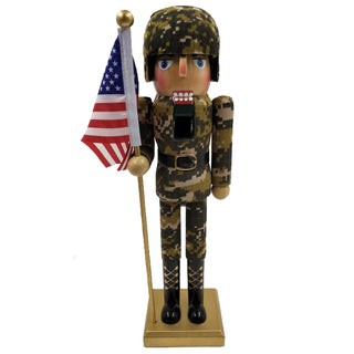 14″ Army Nutcracker