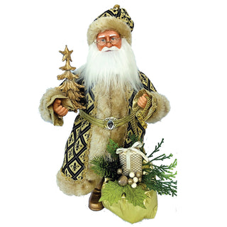 15″ Fleur De Lis Claus