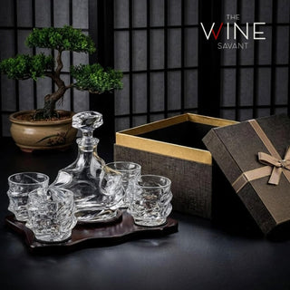 Iceberg Mountain Glacier Shaped Decanter Premium Barware Gift