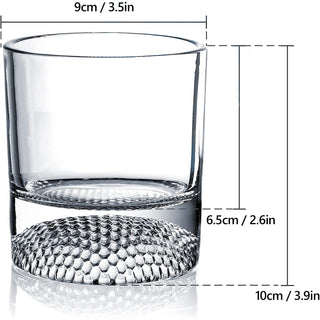 Golf Ball Whiskey Glasses Premium Barware Gift Elegant Drinkware Collection