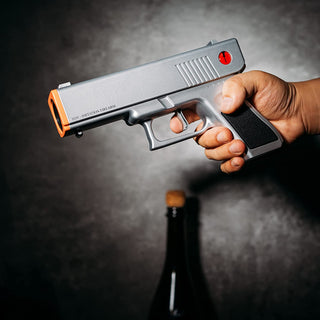 Electric Gun Wine Corkscrew Bottle Opener Rechargeable Holster Base Cordless Battery Automatically O