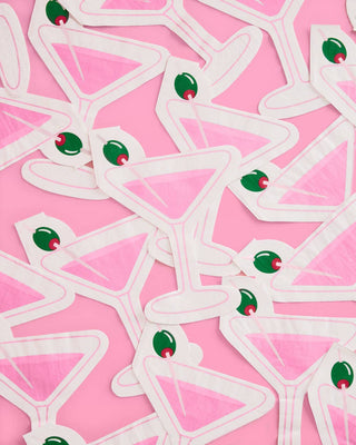 Dirty Martini Napkins - 25 Cocktail Party Napkins